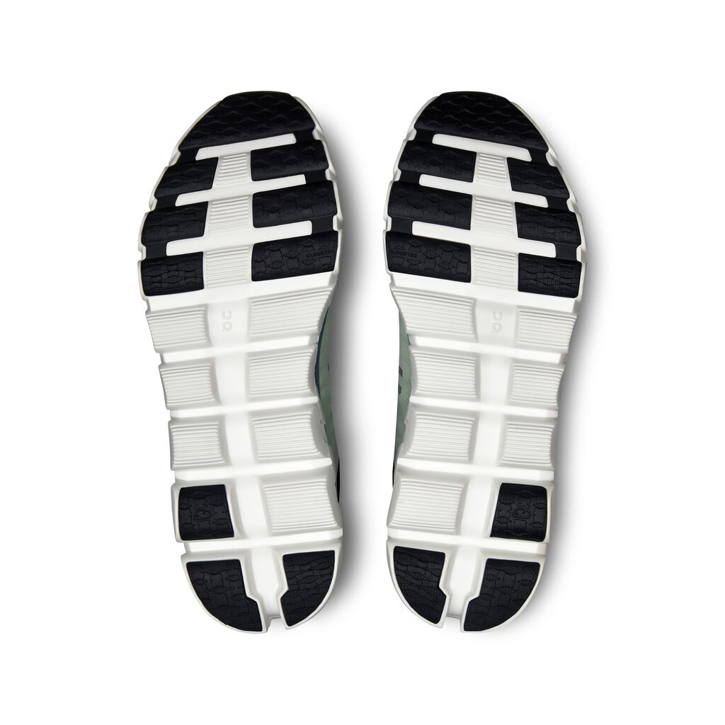 On Cloudflow 4 Tenis blanco de hombre para correr