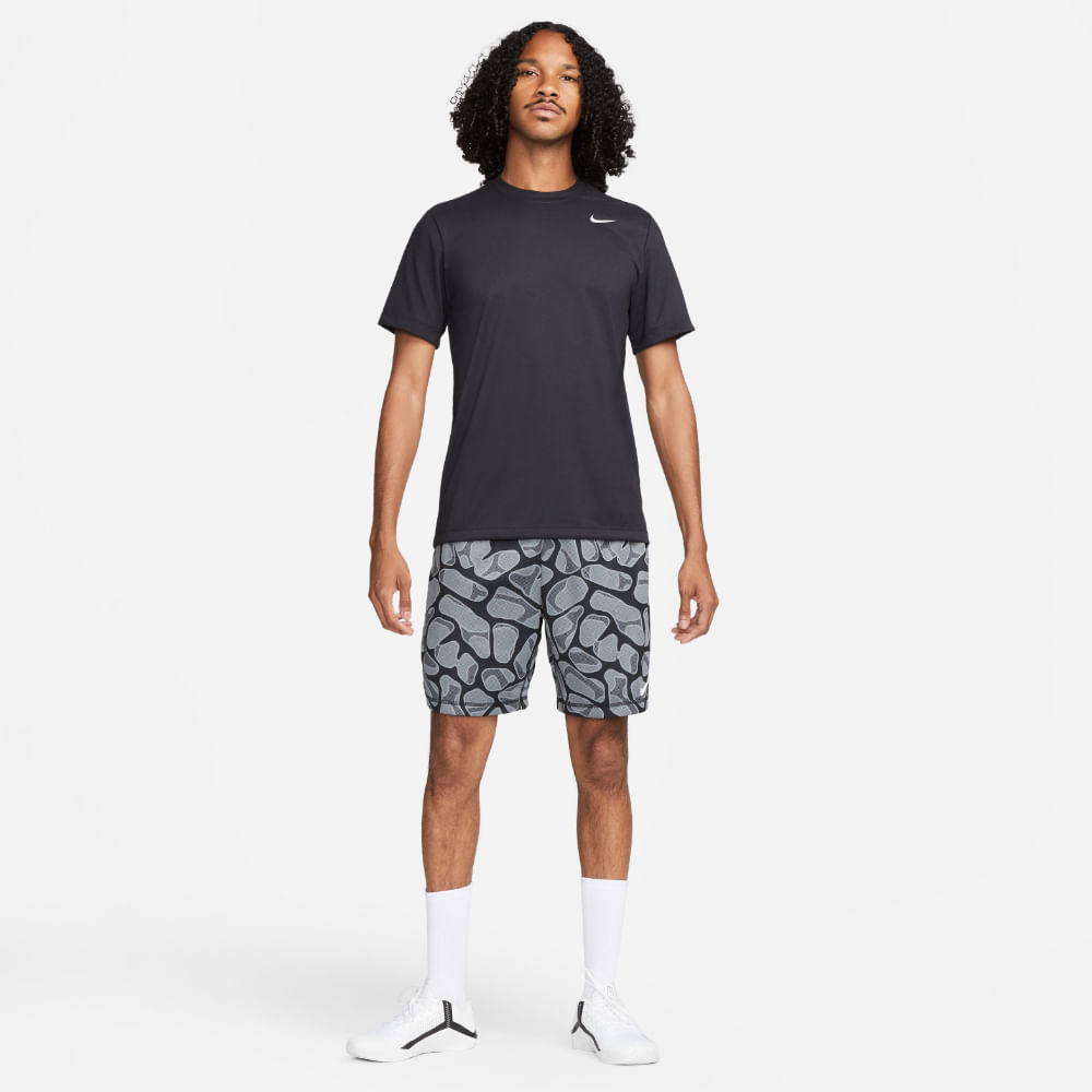 Nike M Nk Df Tee Rlgd Reset Camiseta Manga Corta negro de hombre para entrenamiento