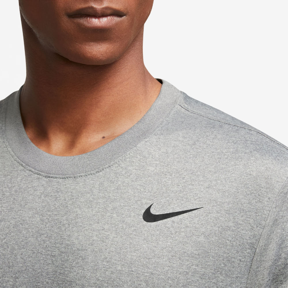 Nike M Nk Df Tee Rlgd Reset Camiseta Manga Corta gris de hombre para entrenamiento