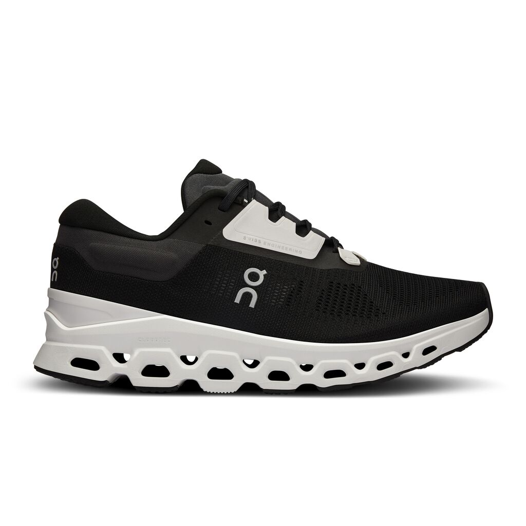 On Cloudstratus 3 Tenis negro de mujer para correr