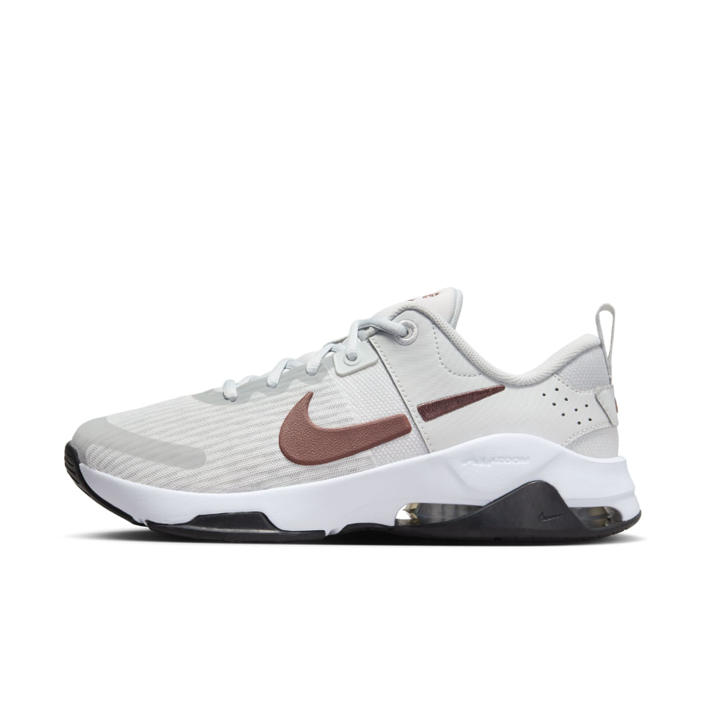 Nike W Nike Zoom Bella 6 Tenis gris de mujer para entrenamiento