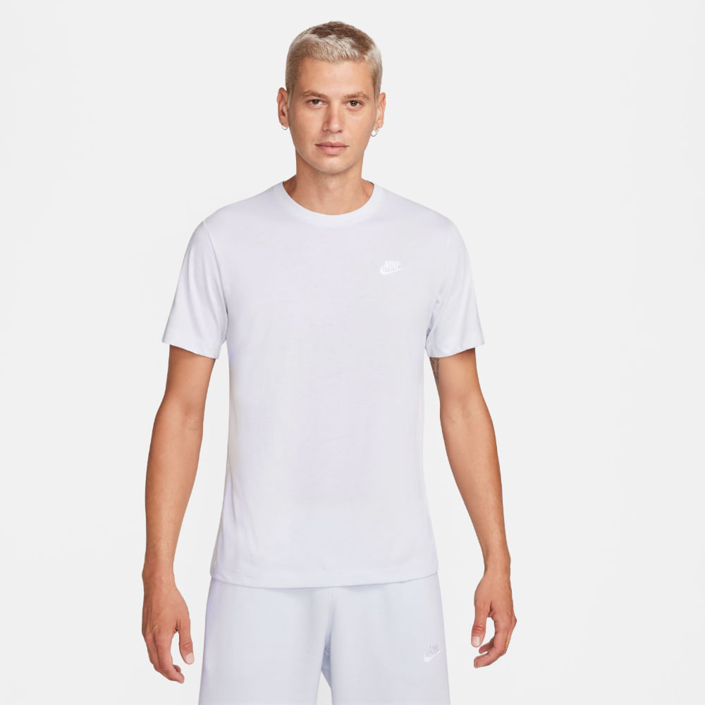 Nike M Nsw Club Tee Camiseta Manga Corta gris de hombre lifestyle