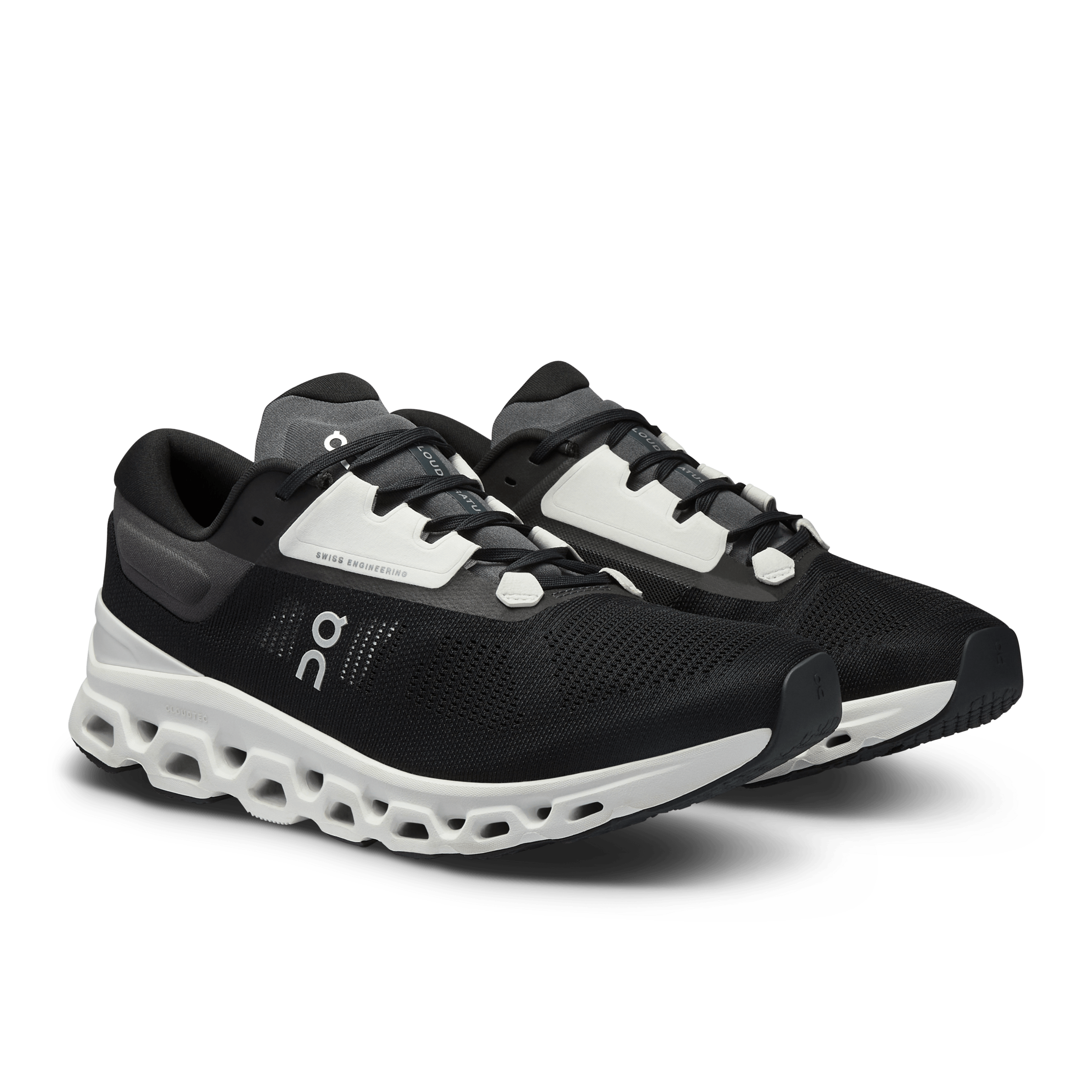 On Cloudstratus 3 Tenis negro de hombre para correr