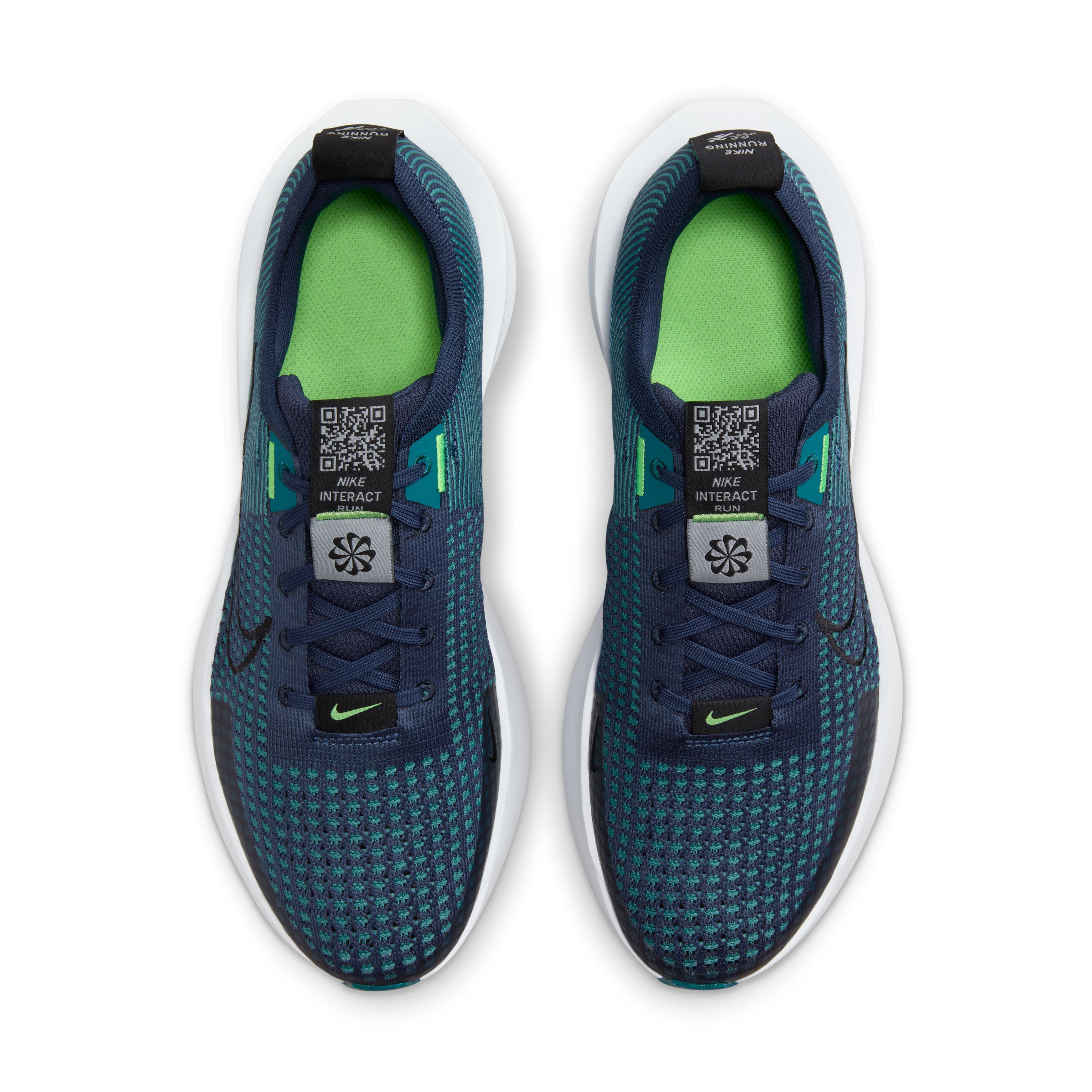Nike Interact Run Tenis azul de hombre para correr