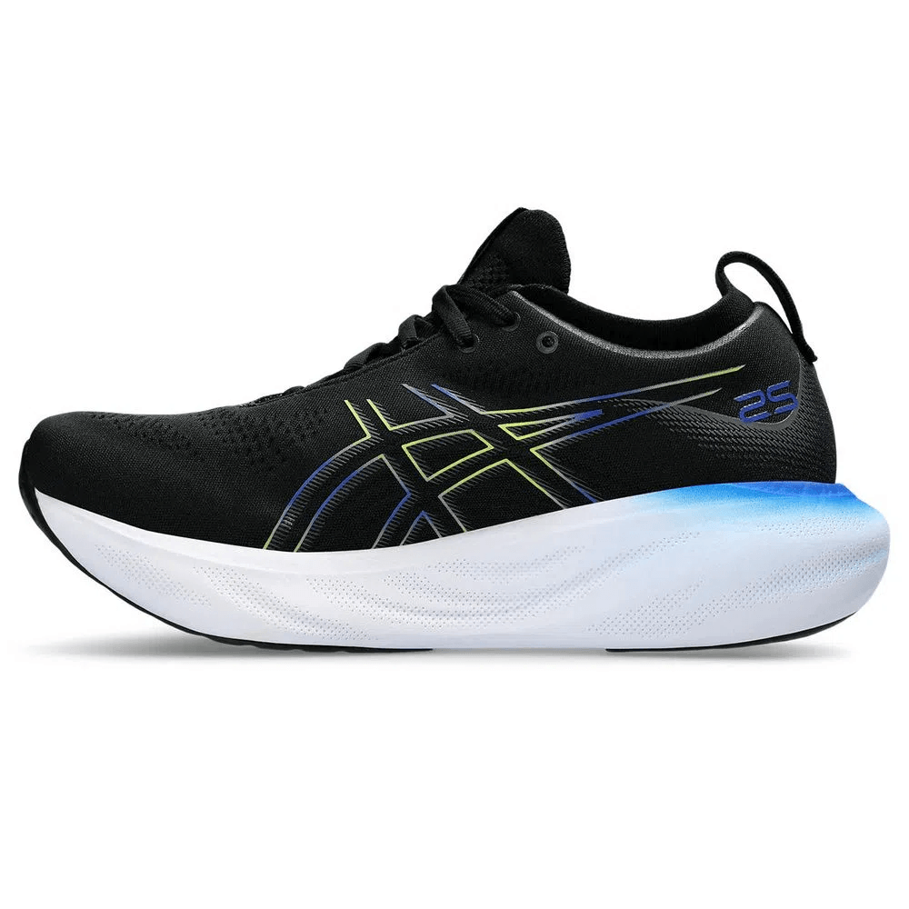 Asics Gel-Nimbus 25 Tenis negro de hombre para correr