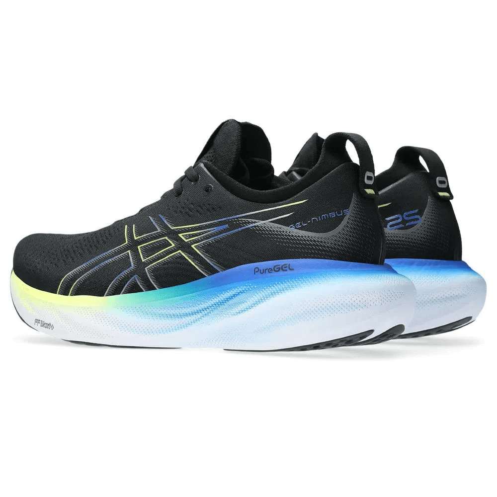 Asics Gel-Nimbus 25 Tenis negro de hombre para correr
