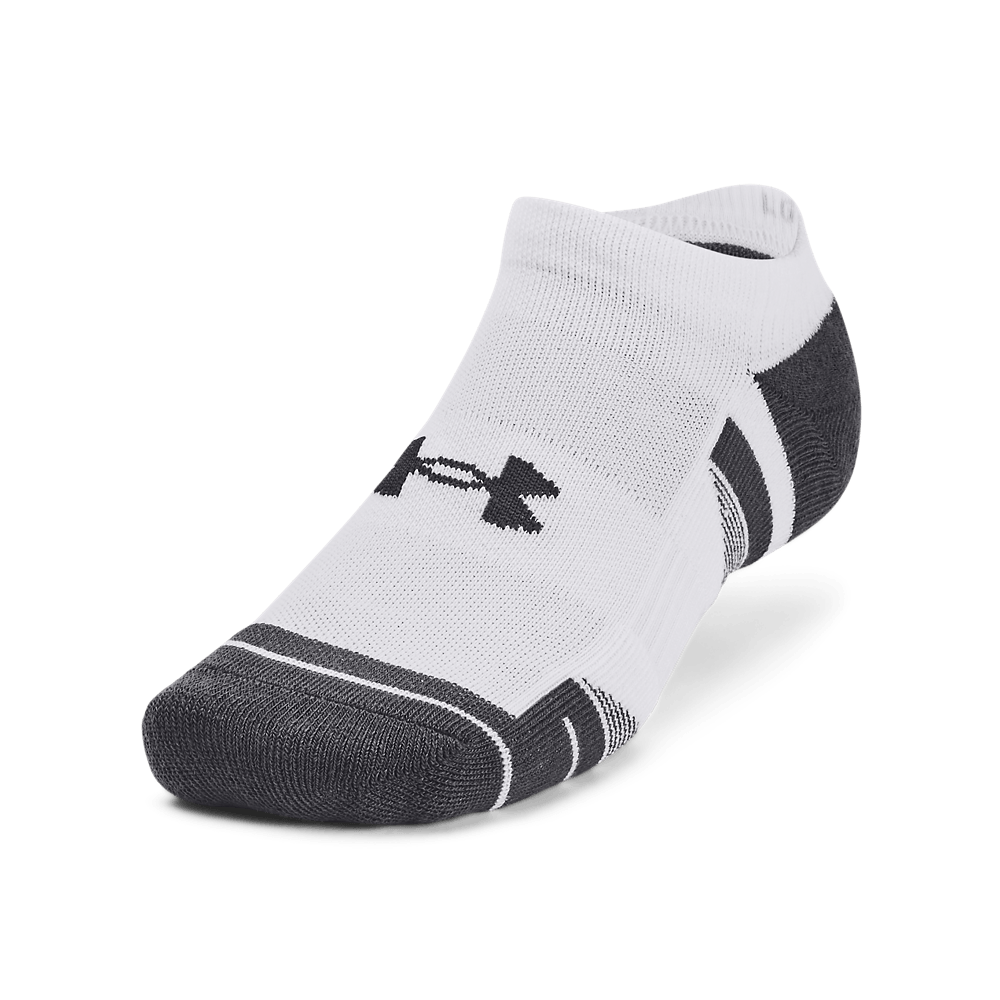 UA Performance Tech 3Pk Ns Medias blanco de hombre para entrenamiento