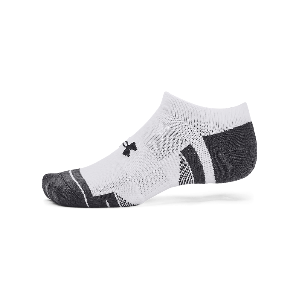 UA Performance Tech 3Pk Ns Medias blanco de hombre para entrenamiento