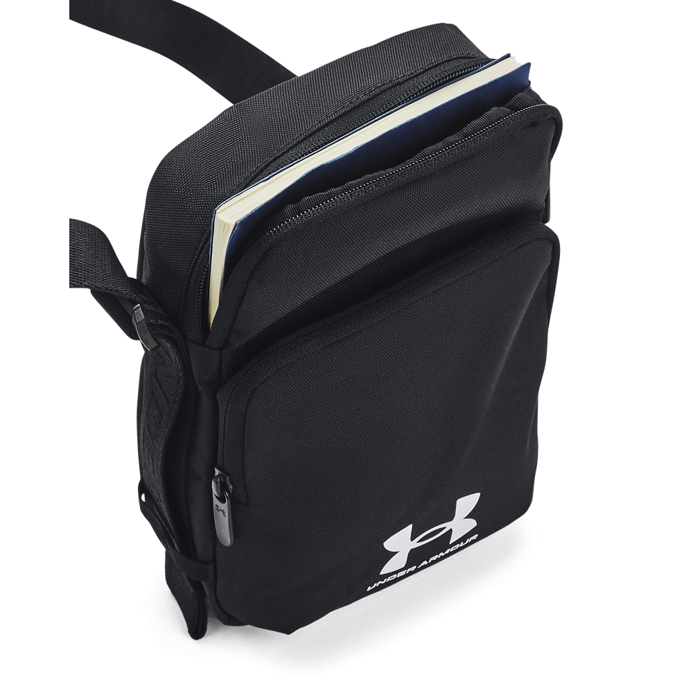 UA Loudon Lite Crossbody Bolso negro de hombre para entrenamiento