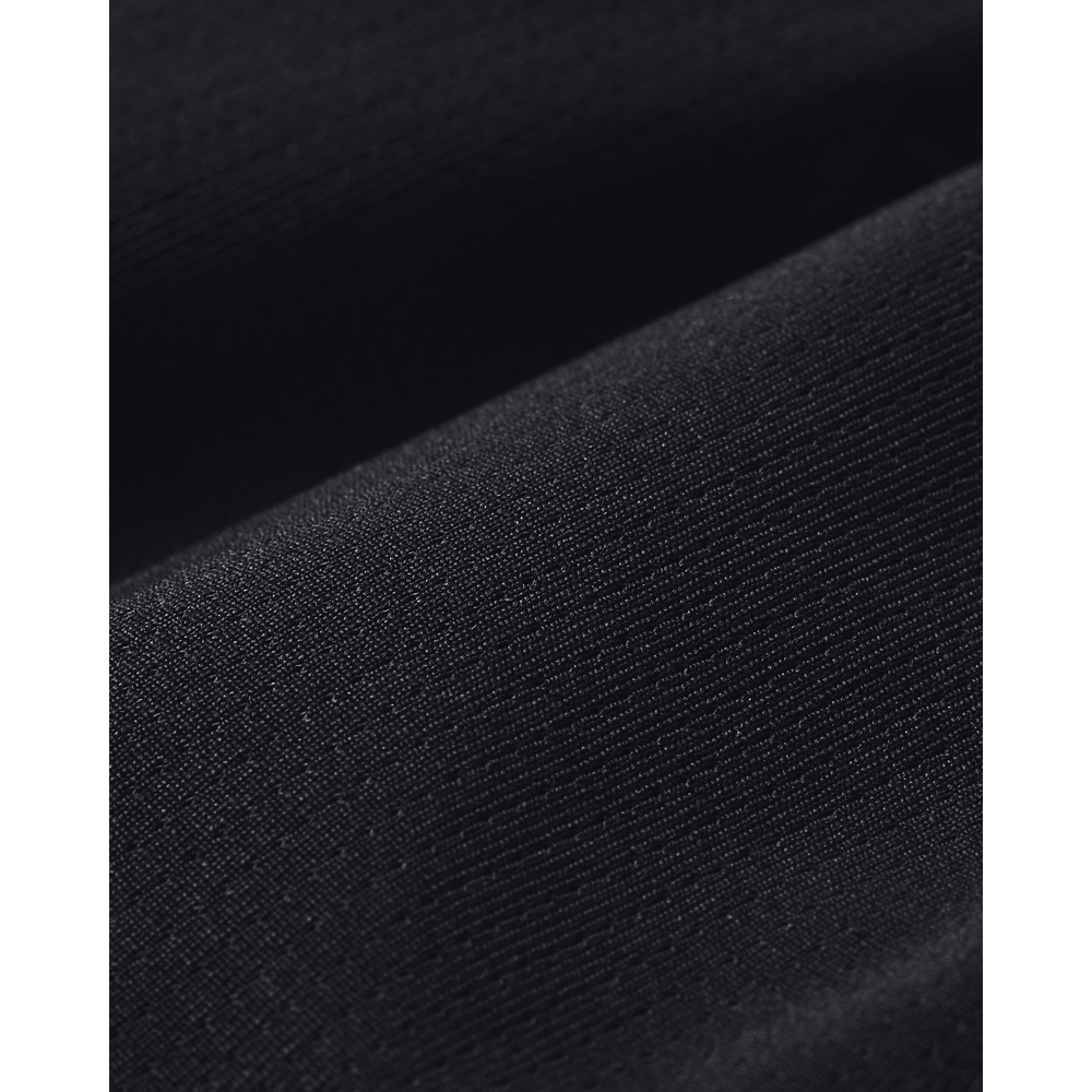 UA Hg Armour High Pocket Top negro de mujer para entrenamiento