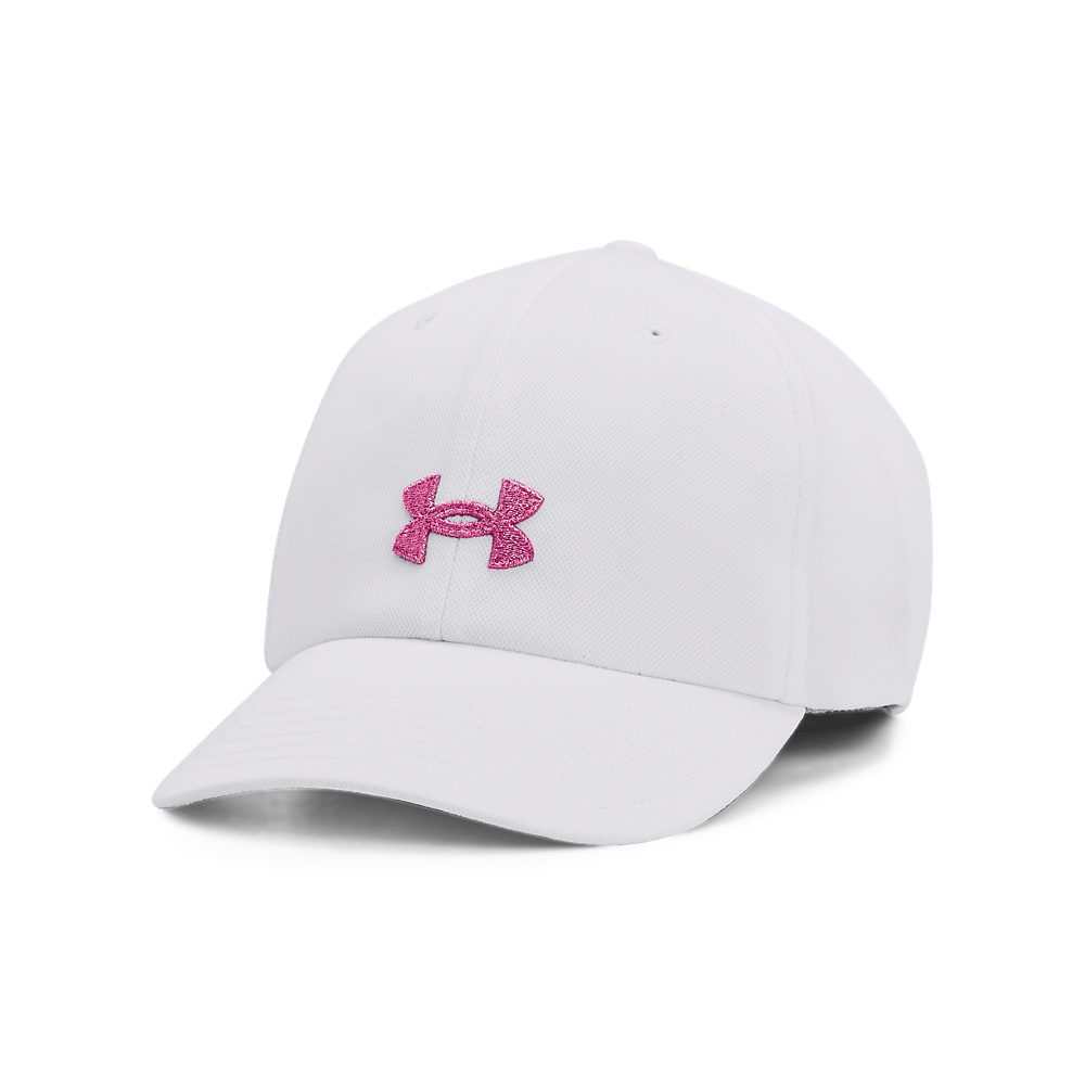 UA En"S Ua Blitzing Wrapback Gorra blanco de mujer para entrenamiento