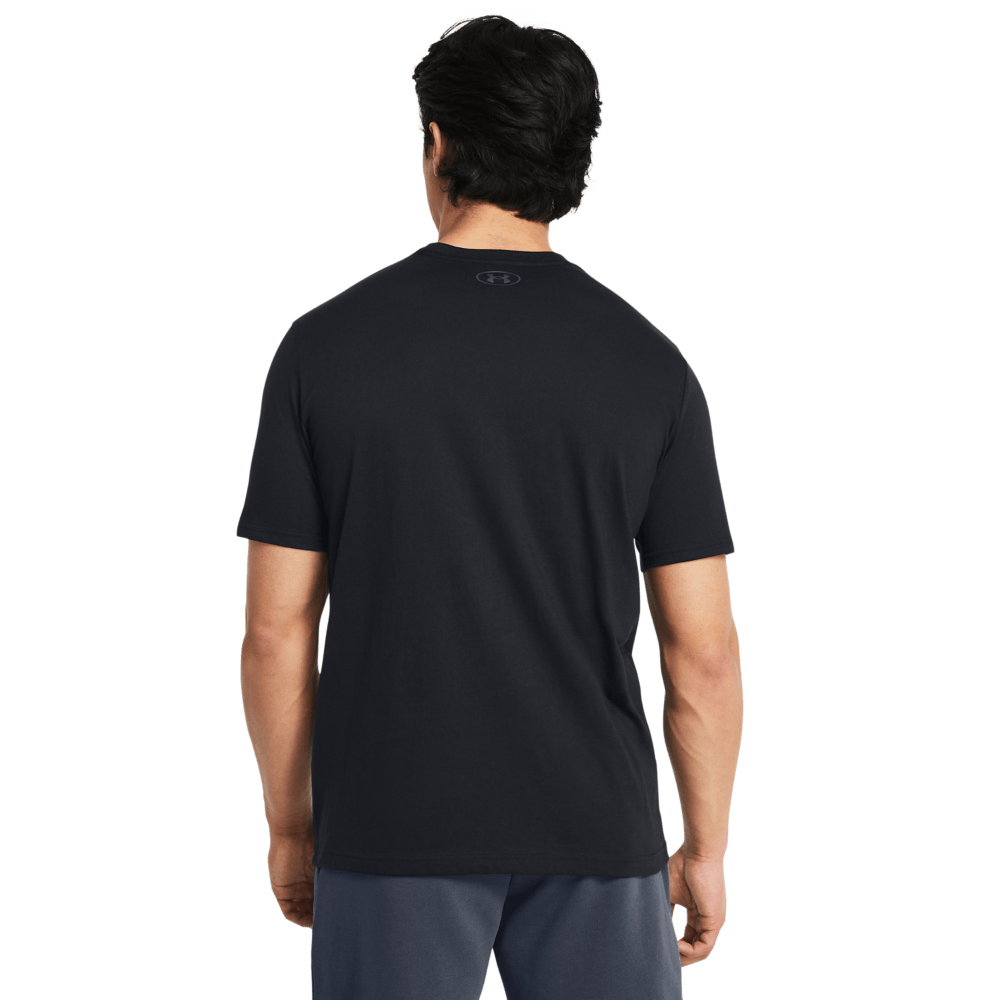 UA Pjt Rck Payoff Graphc Ss Camiseta Manga Corta negro de hombre para entrenamiento