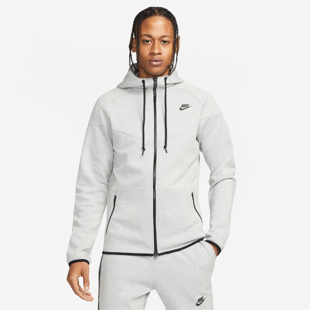 Nike M Nk Tch Flc Wr Og 10Yr Top Chaqueta gris de hombre lifestyle