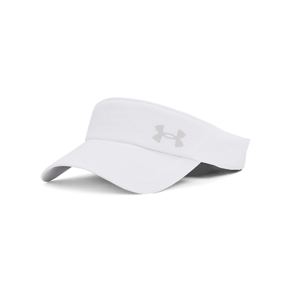 UA So-Chill Launch Visor Visera blanco de hombre para correr