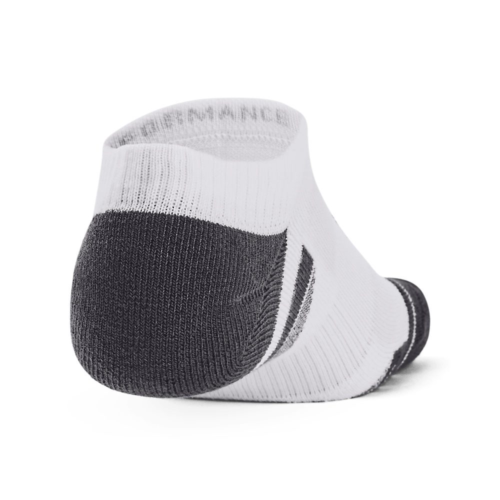UA Performance Tech 3Pk Ns Medias blanco de hombre para entrenamiento