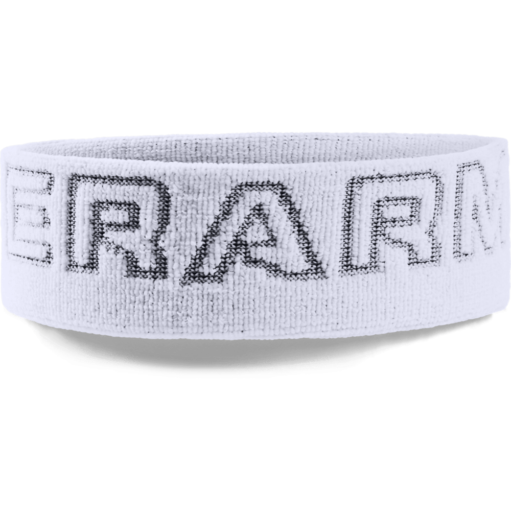 UA Dmark Terry Headband Banda blanco de hombre para entrenamiento