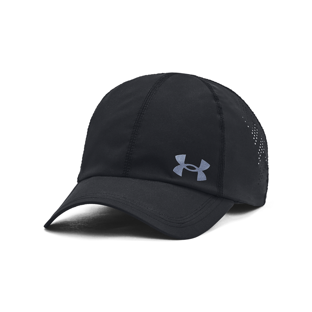 UA So-Chill Launch Adj Gorra negro de hombre para correr