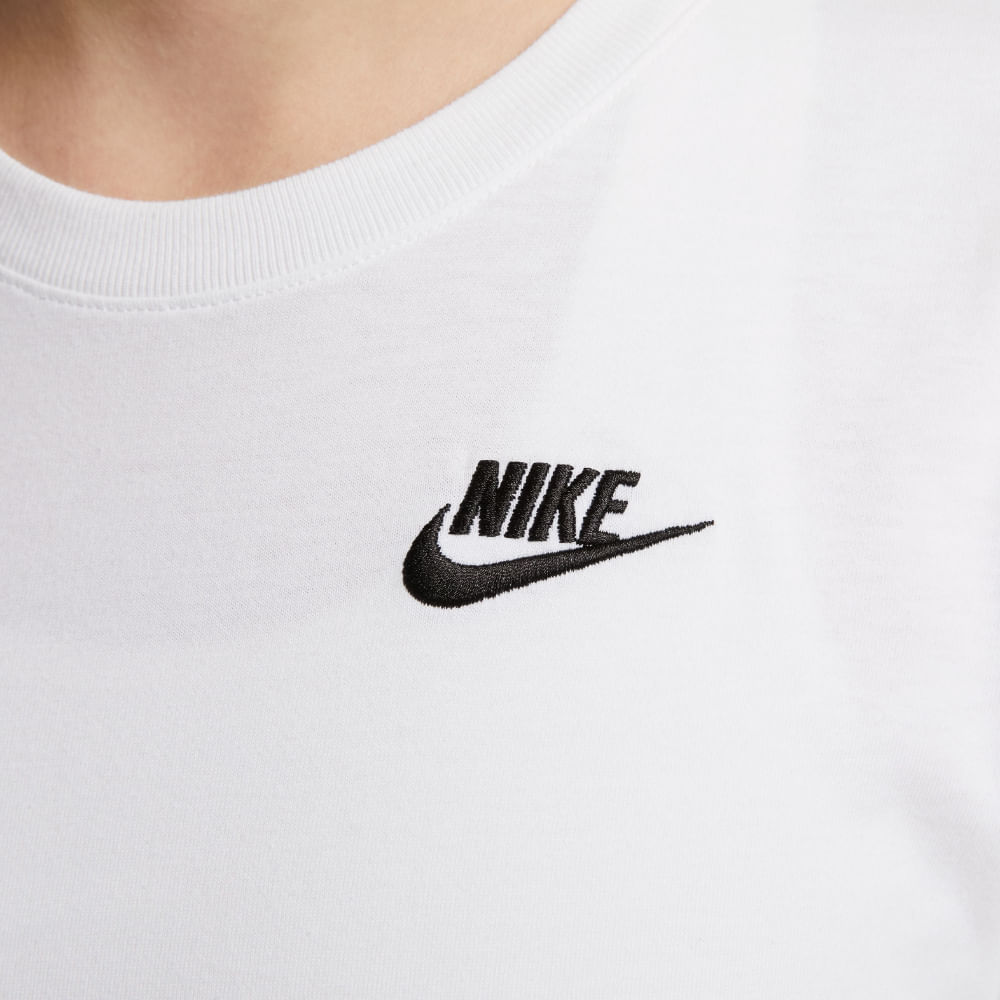 Nike W Nsw Tee Club Camiseta Manga Corta blanco de mujer lifestyle