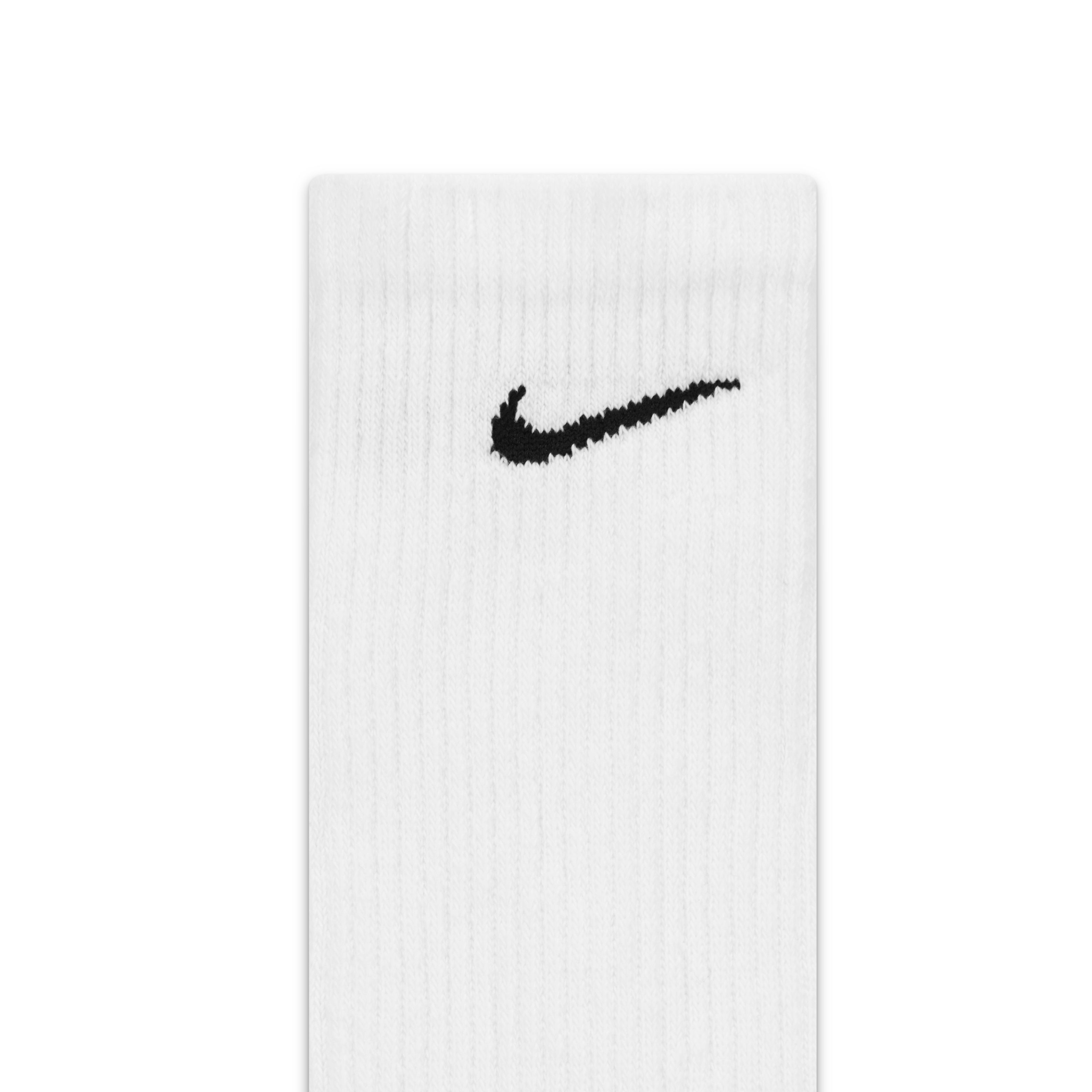 Nike U Nk Everyday Plus Cush Crew 6 Medias blanco de hombre para entrenamiento