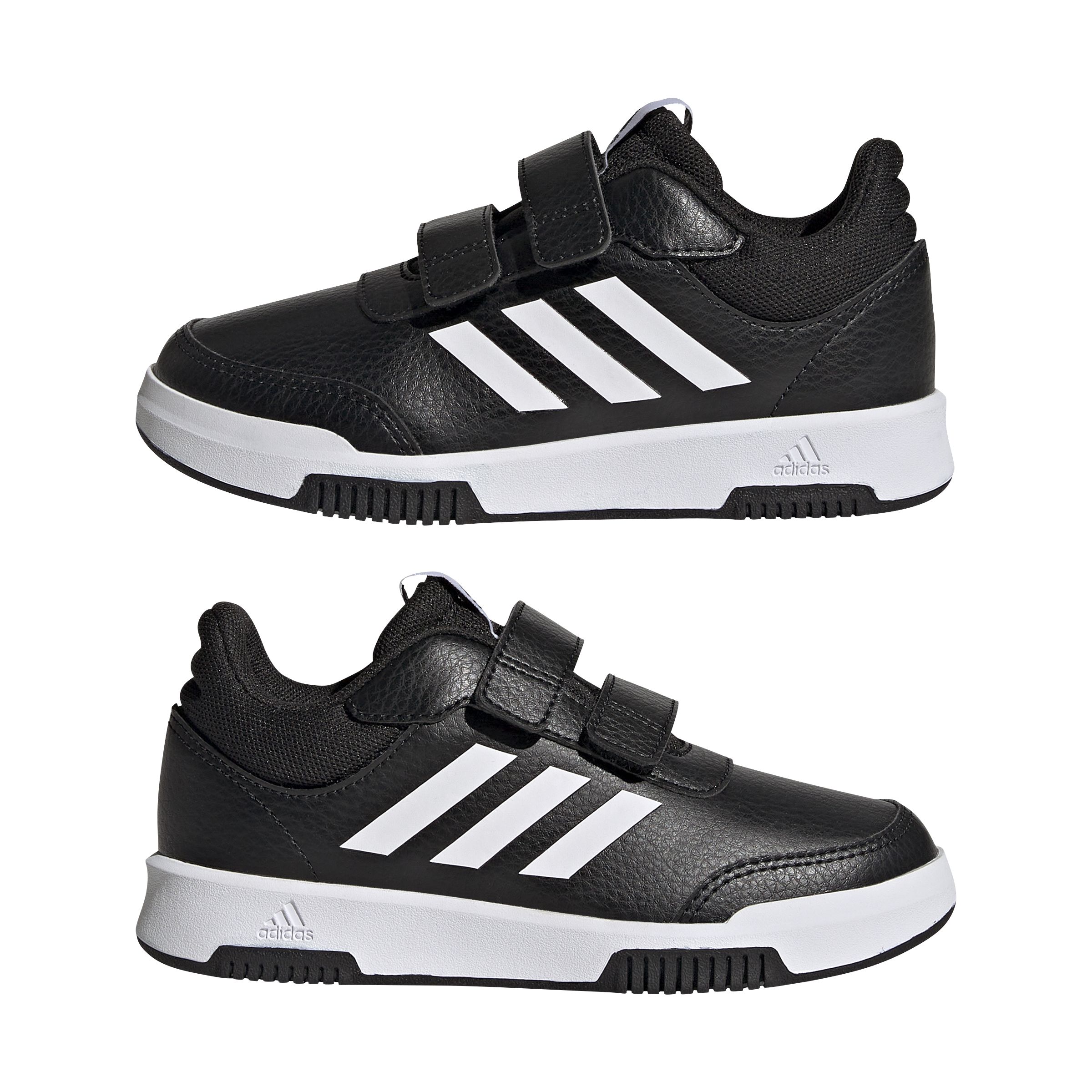 Adidas Tenis Tensaur Tira Ajustable De Cierre P negro de niño lifestyle