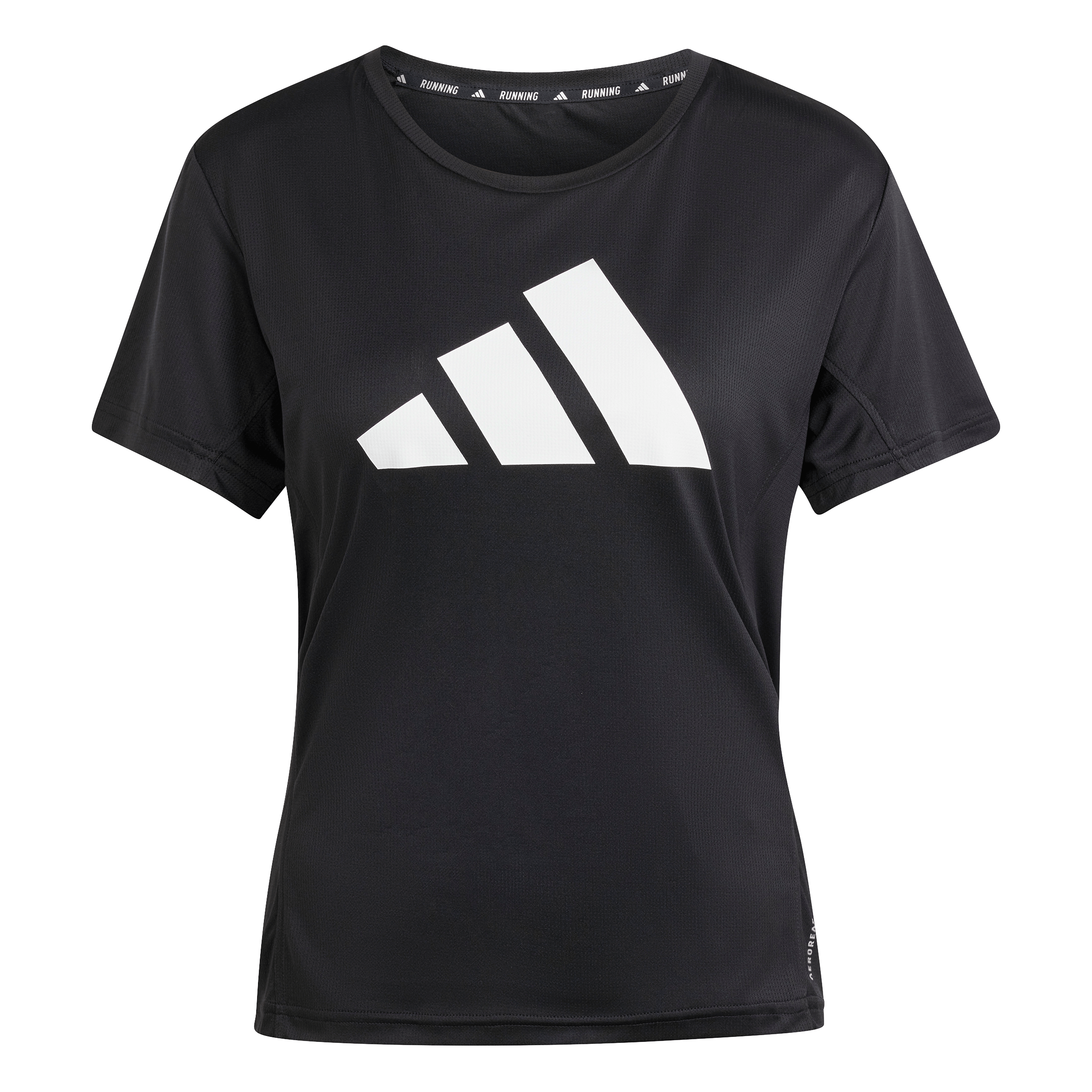 Adidas Run It Tee Camiseta Manga Corta negro de mujer para correr