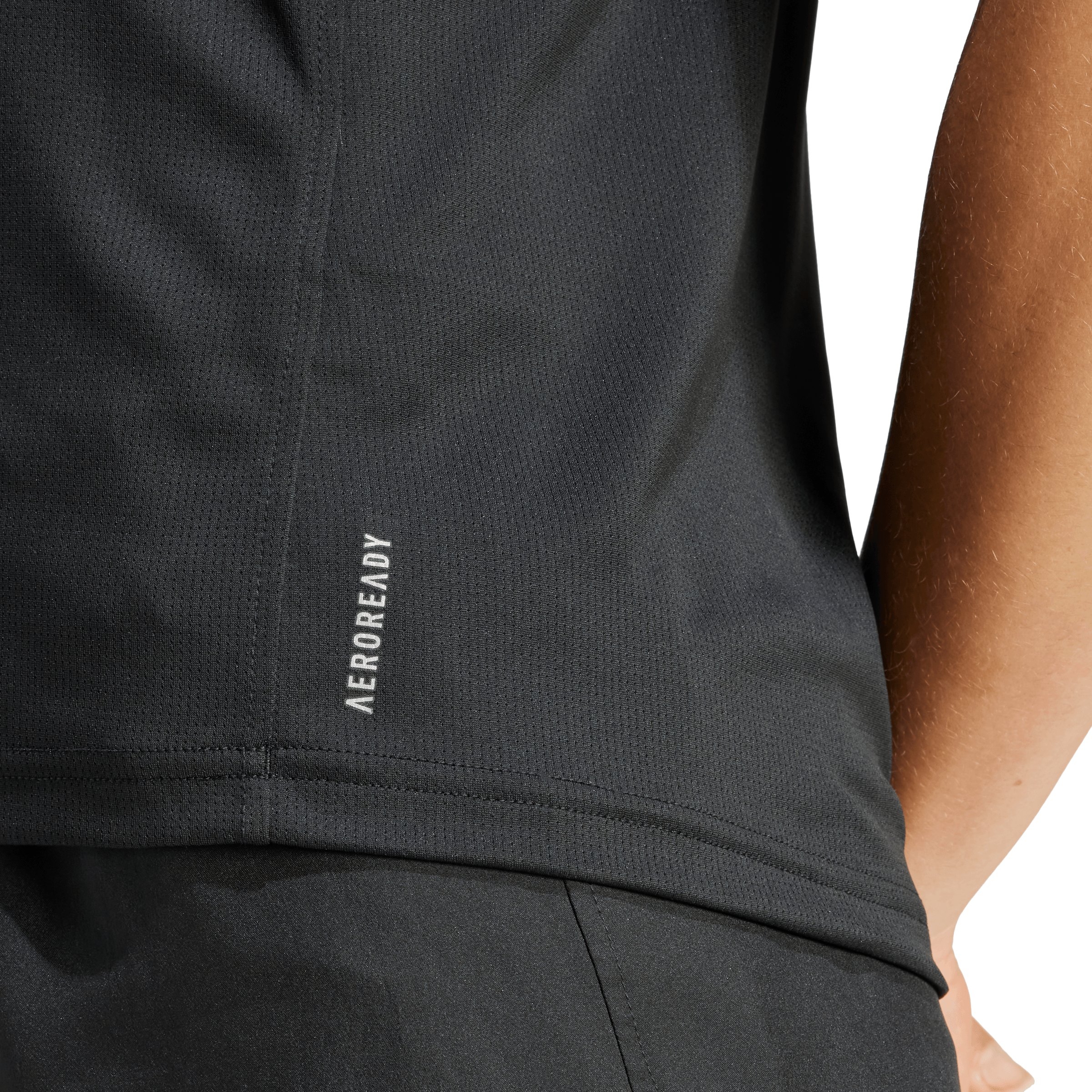 Adidas Run It Tee Camiseta Manga Corta negro de mujer para correr