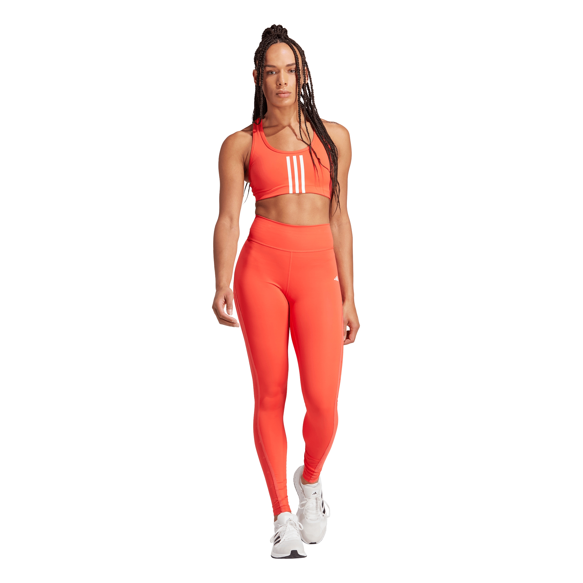 Adidas Top Deportivo Powerimpact Training Sopor rojo de mujer para entrenamiento