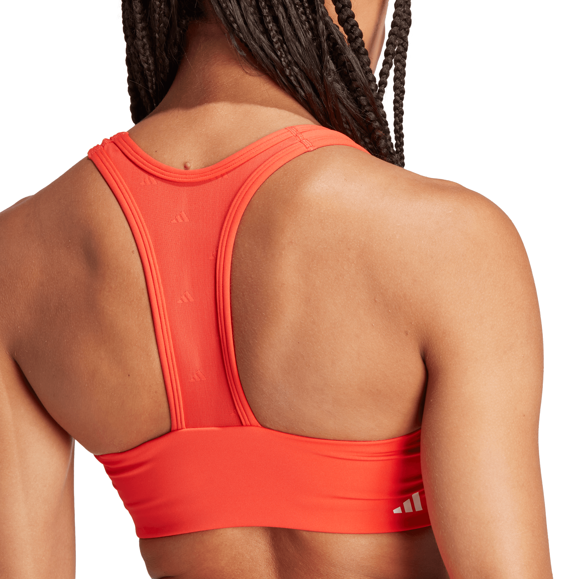 Adidas Top Deportivo Powerimpact Training Sopor rojo de mujer para entrenamiento