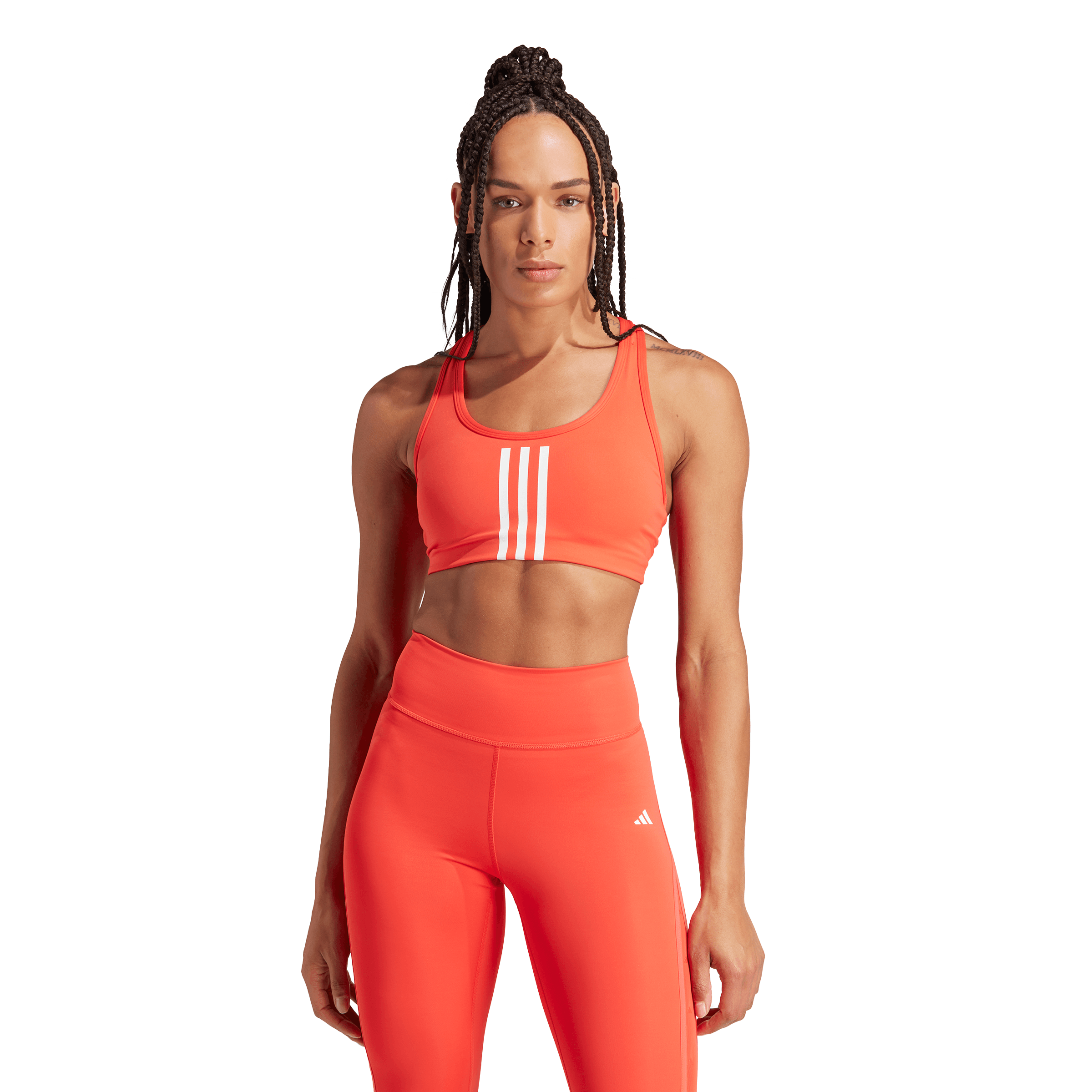 Adidas Top Deportivo Powerimpact Training Sopor rojo de mujer para entrenamiento