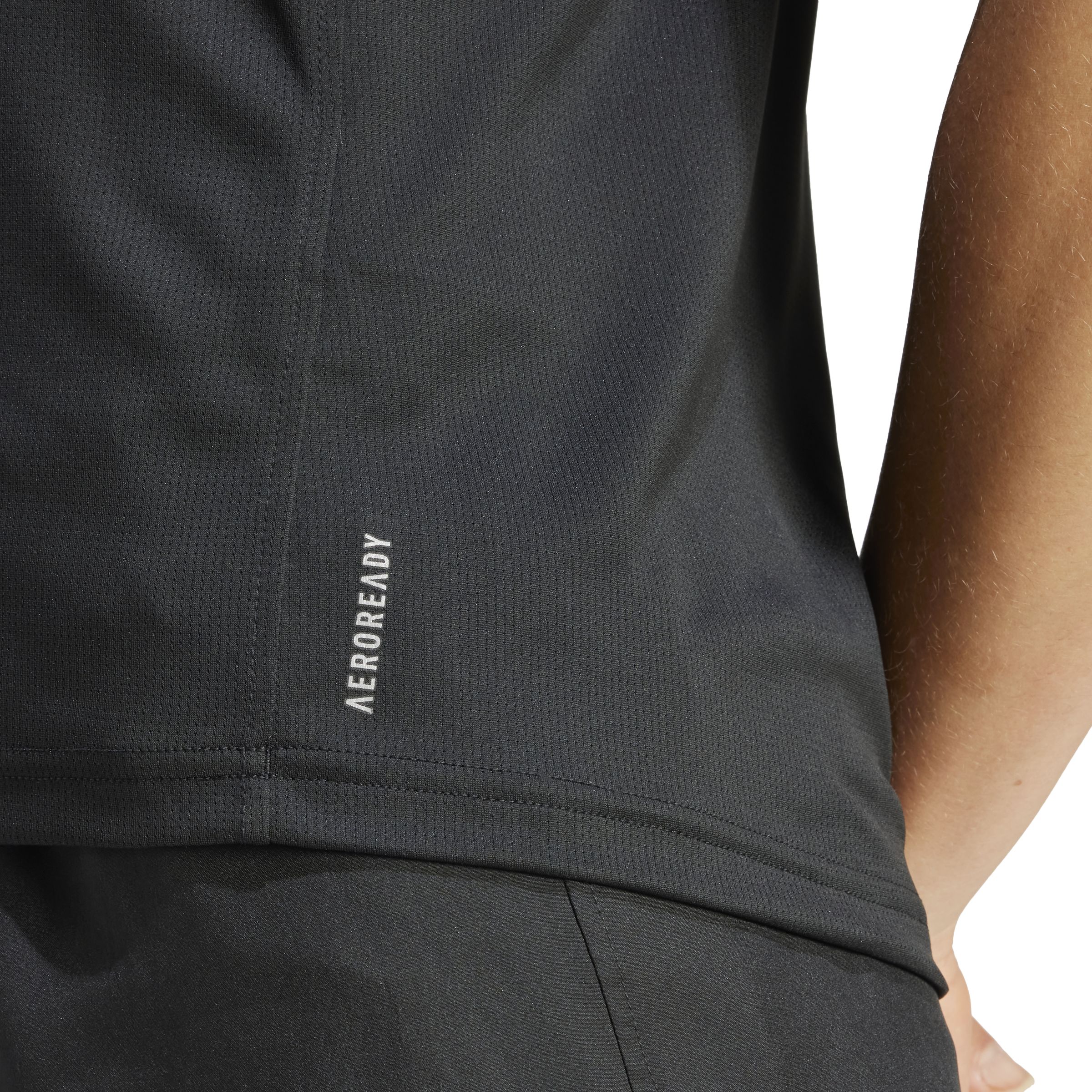 Adidas Run It Tee Camiseta Manga Corta negro de mujer para correr