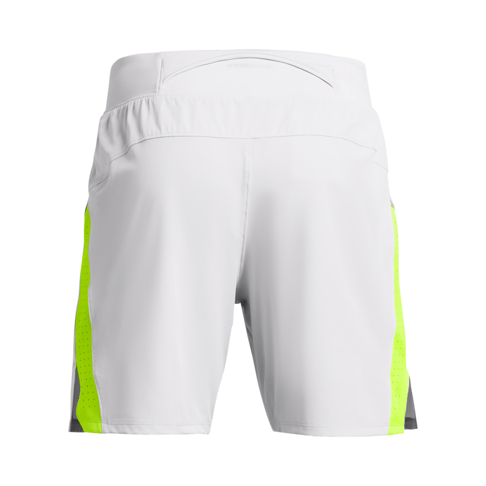 UA Nch Elite 7  Short Pantaloneta gris de hombre para correr