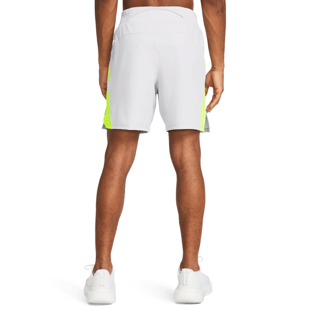 UA Nch Elite 7  Short Pantaloneta gris de hombre para correr