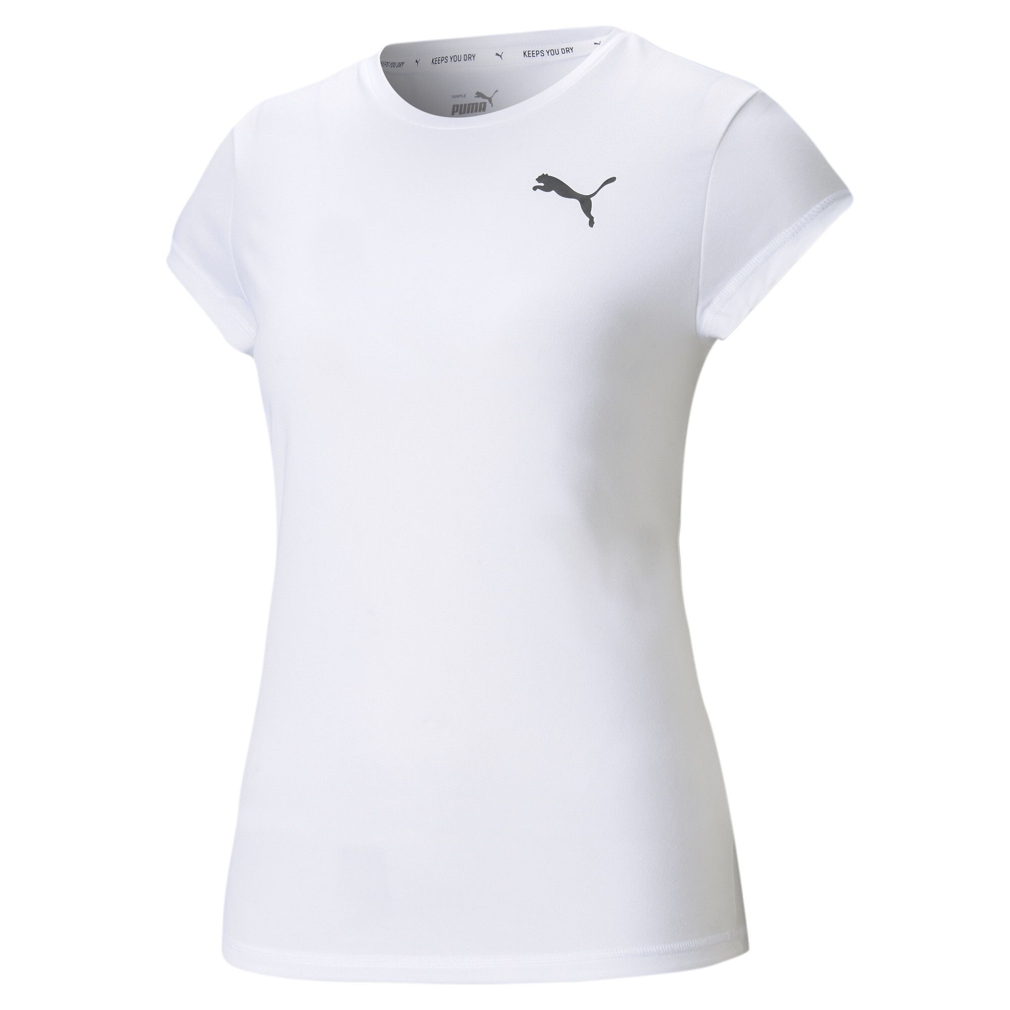 Puma Active Tee W Camiseta Manga Corta blanco de mujer lifestyle