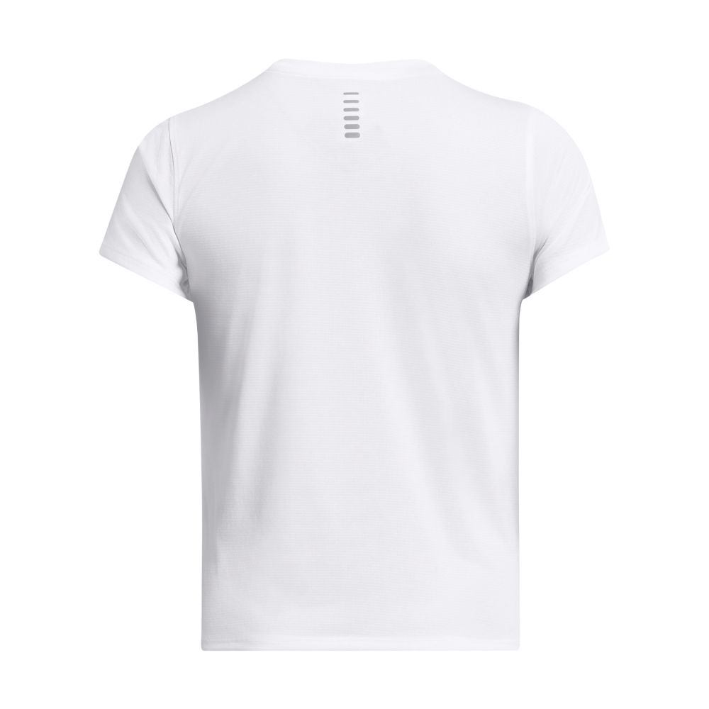 UA Streaker Ss Camiseta Manga Corta blanco de mujer para correr