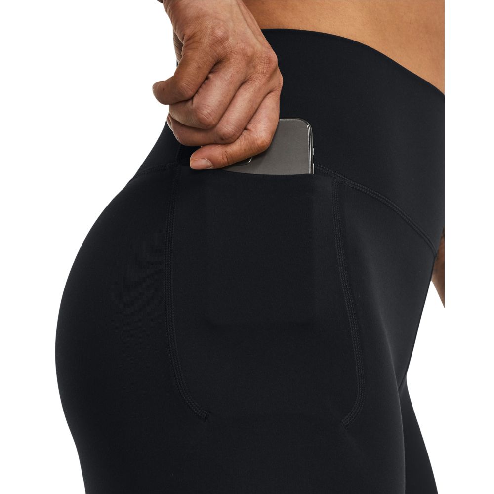 UA Idian Ankle Leg Licra negro de mujer para entrenamiento