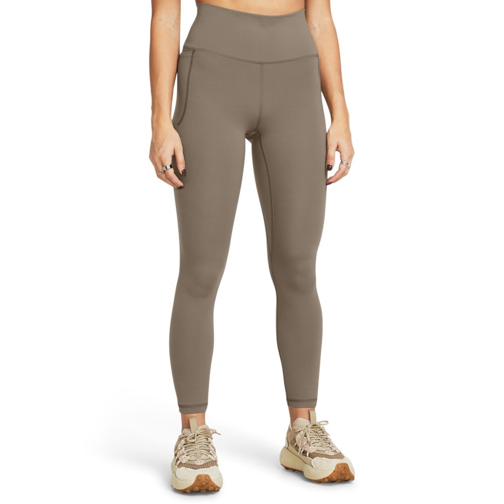 UA Idian Ankle Leg Licra cafe de mujer para entrenamiento