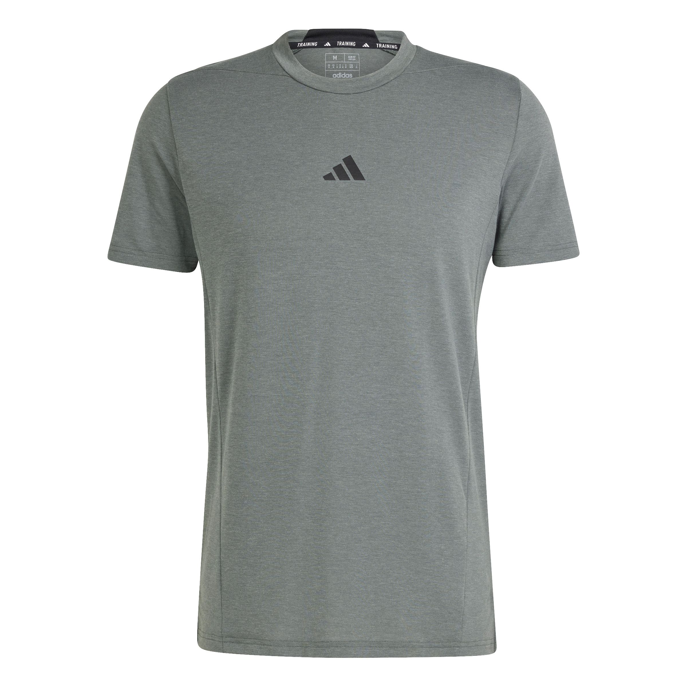 Adidas Camiseta Designed For T Manga Corta verde de hombre para entrenamiento
