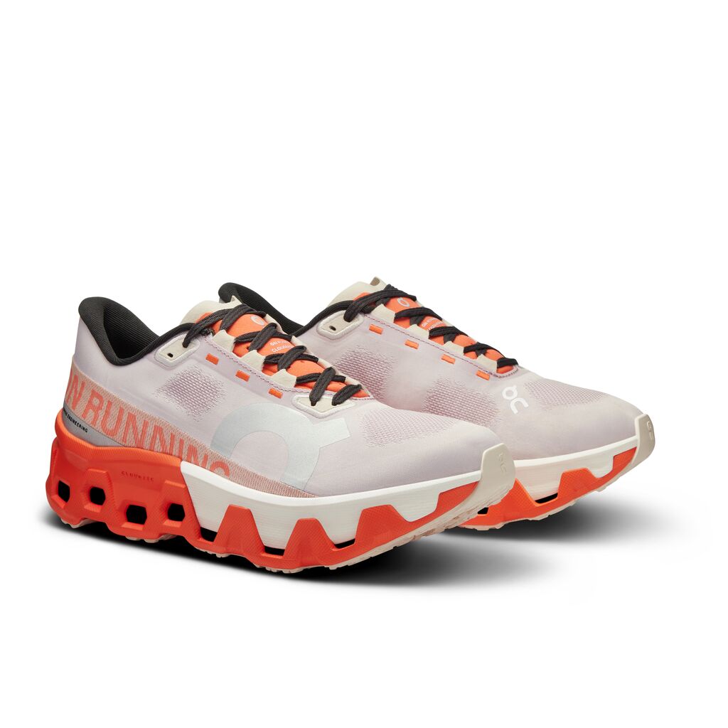 On Cloudmonster Hyper Tenis Naranja De Mujer Para Correr
