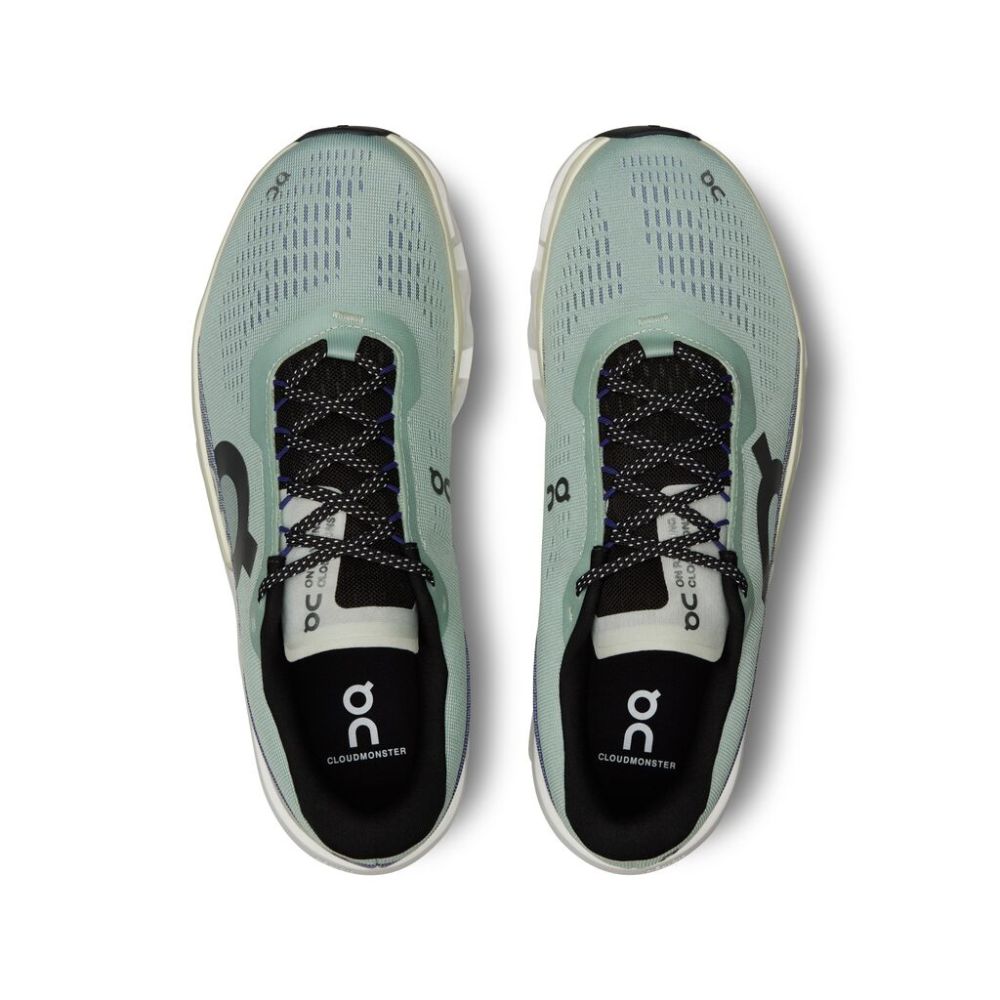 On Cloudmonster 2 Tenis Verde De Hombre Para Correr