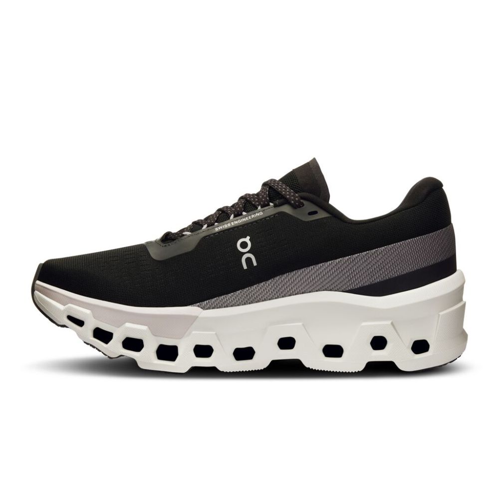 On Cloudmonster 2 Tenis Negro De Mujer Para Correr