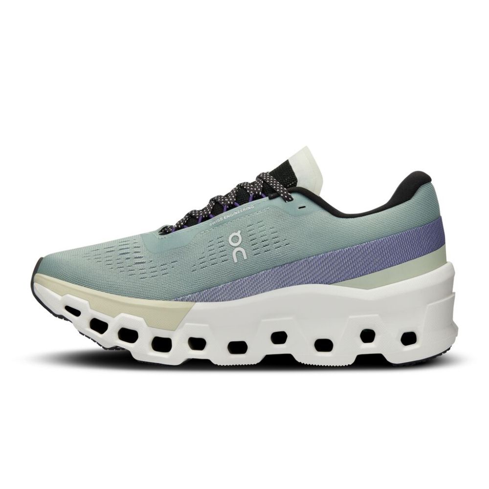 On Cloudmonster 2 Tenis Verde De Mujer Para Correr
