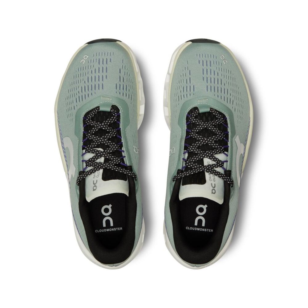 On Cloudmonster 2 Tenis Verde De Mujer Para Correr