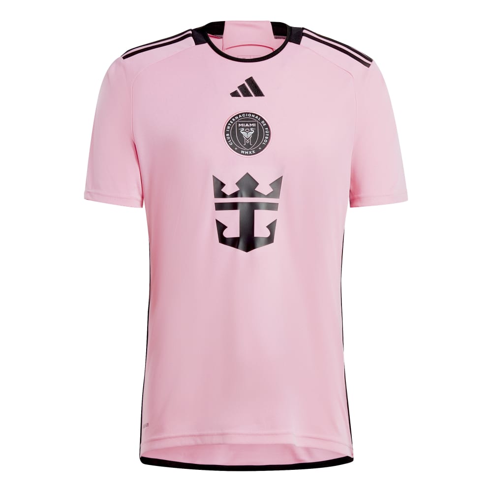 Adidas Inter Miami Camiseta Manga Corta rosado de hombre para futbol