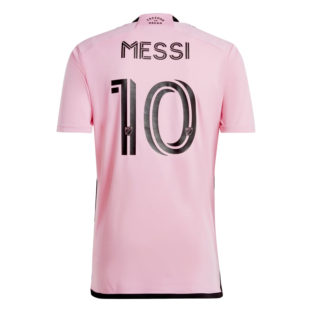 Adidas Inter Miami Camiseta Manga Corta rosado de hombre para futbol