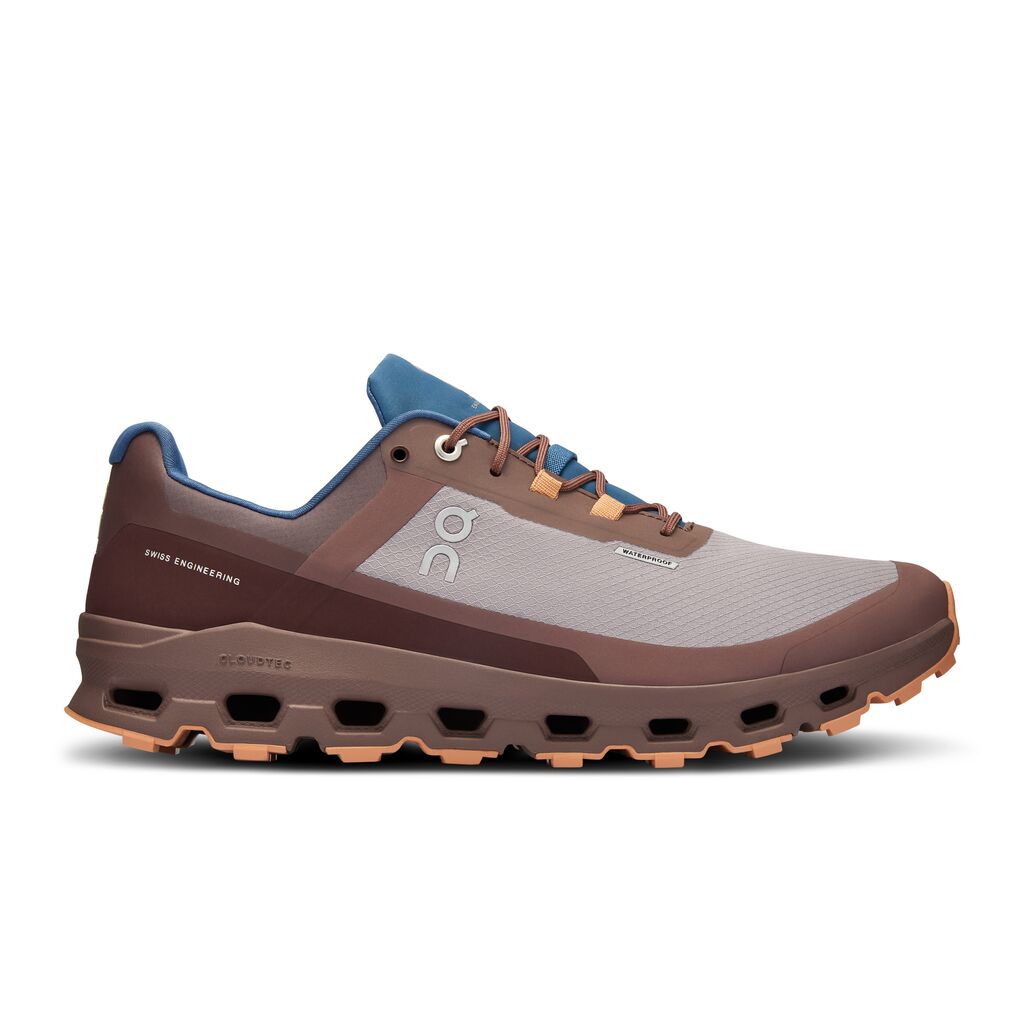 On Cloudvista Waterproof Tenis cafe de mujer para outdoor