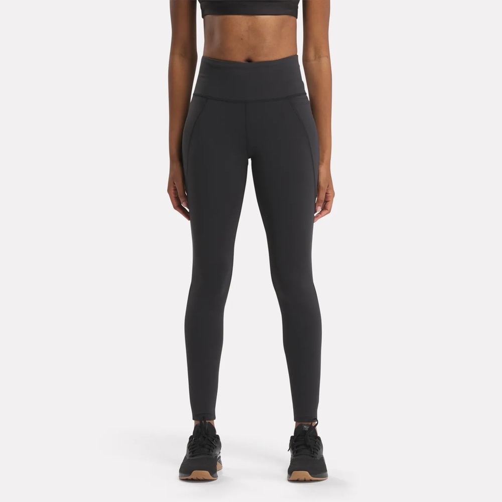 Reebok Lux Hr Tight Licra negro de mujer para entrenamiento