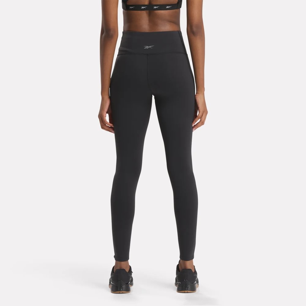 Reebok Lux Hr Tight Licra negro de mujer para entrenamiento