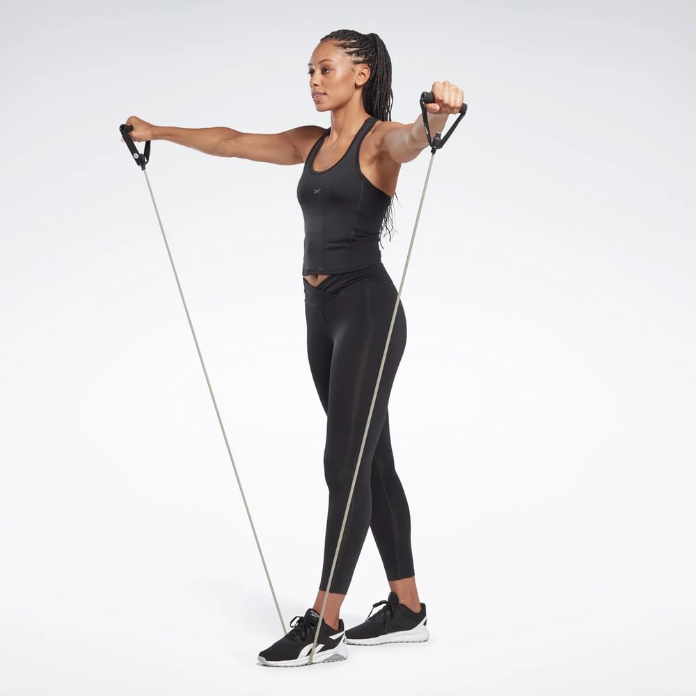 Reebok Pp Basic Tight Licra negro de mujer para entrenamiento