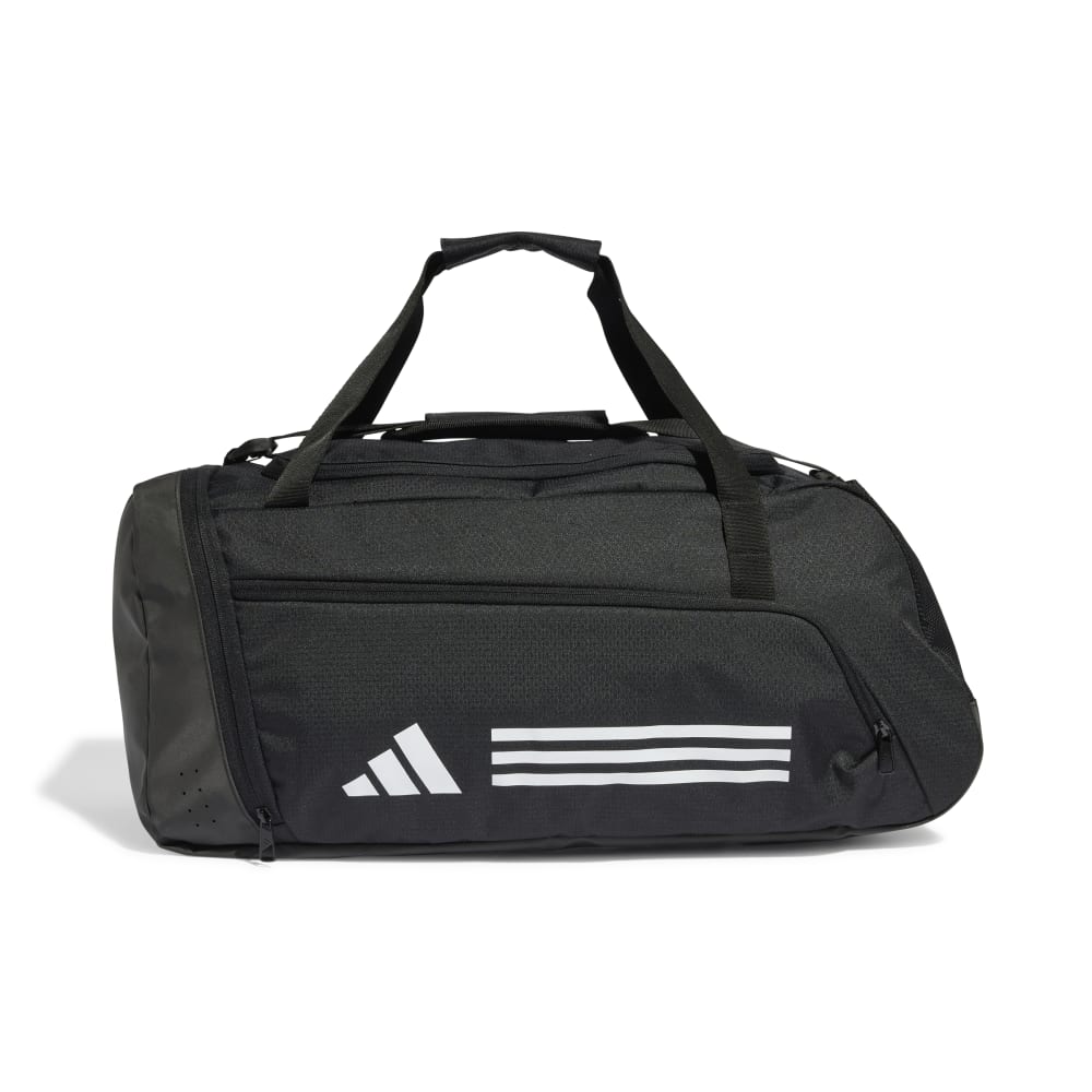Adidas Maleta Deportiva Essentials 3 Rayas Medi negro unisex para entrenamiento