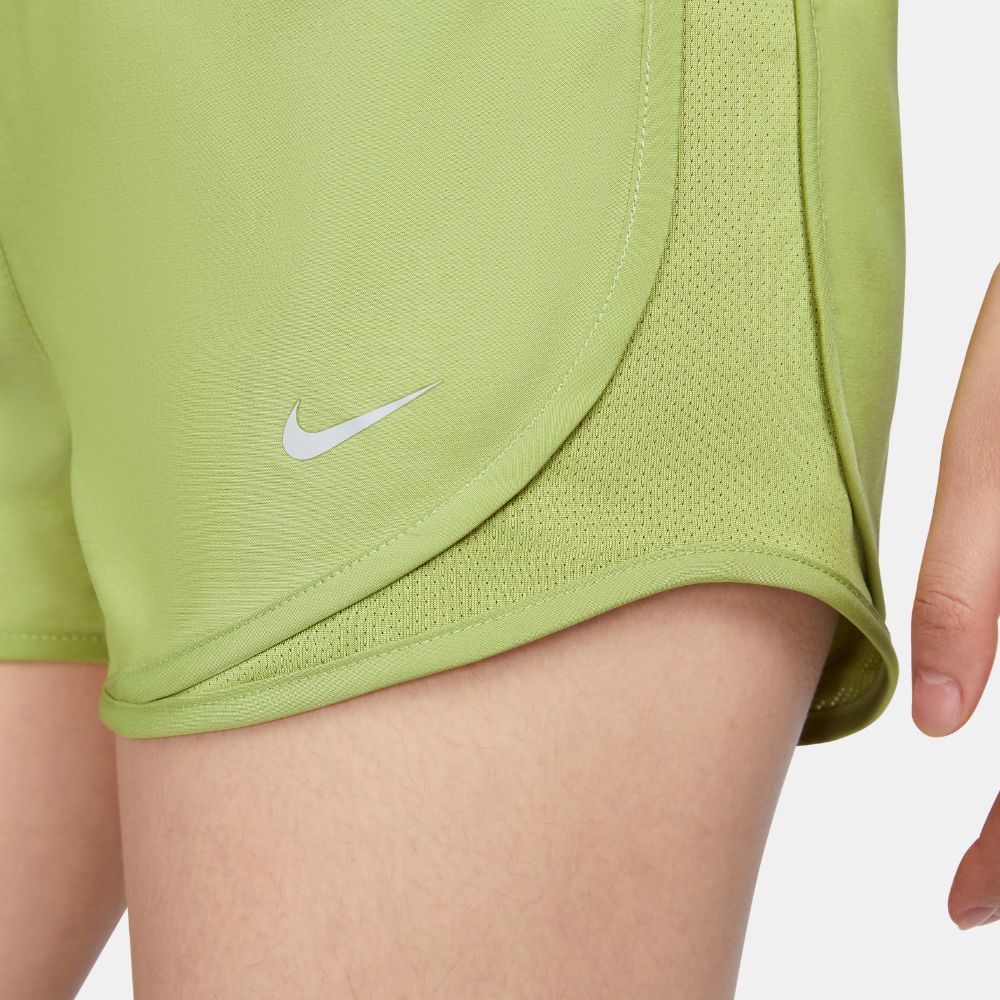 Nike W Nk Tempo Short Pantaloneta verde de mujer para correr